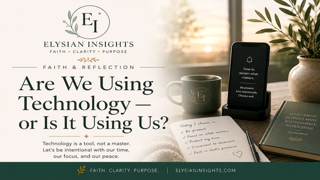 Are We Using Technology — or Is It Using Us?